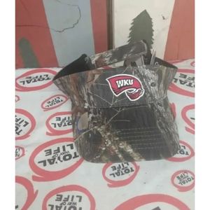 Captivating Headwear WKU Mossy Oak Genuine Quality Officially Licensed Visor Hat